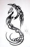 tribal phoenix tats design